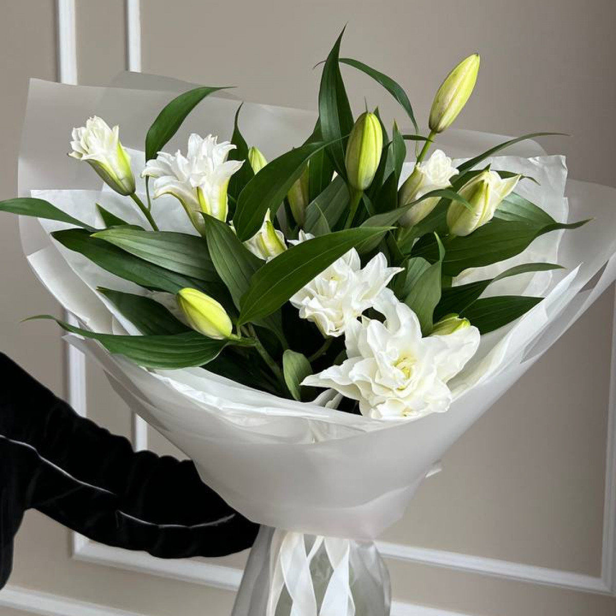Моно букет из лилий (предзаказ) 
