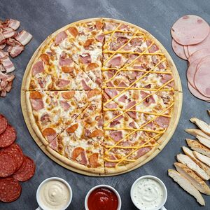Четыре мяса и Мясная 42 см