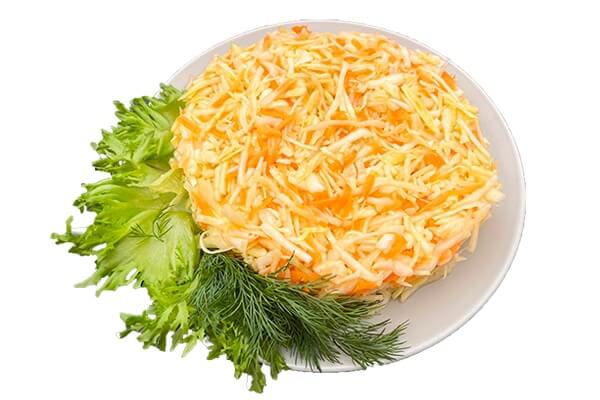 Салат из моркови и капусты 500 гр.