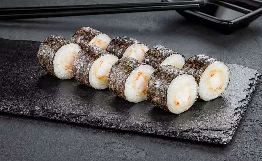 Капа маки с креветкой