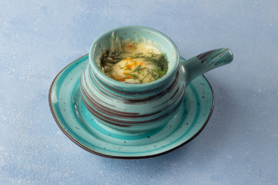 Жульен с грибами и курицей
