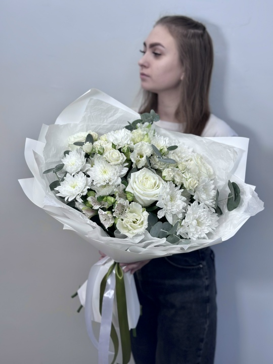Букет «Белый плен»