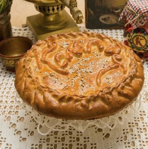 Пирог по-турецки с курицей 30см