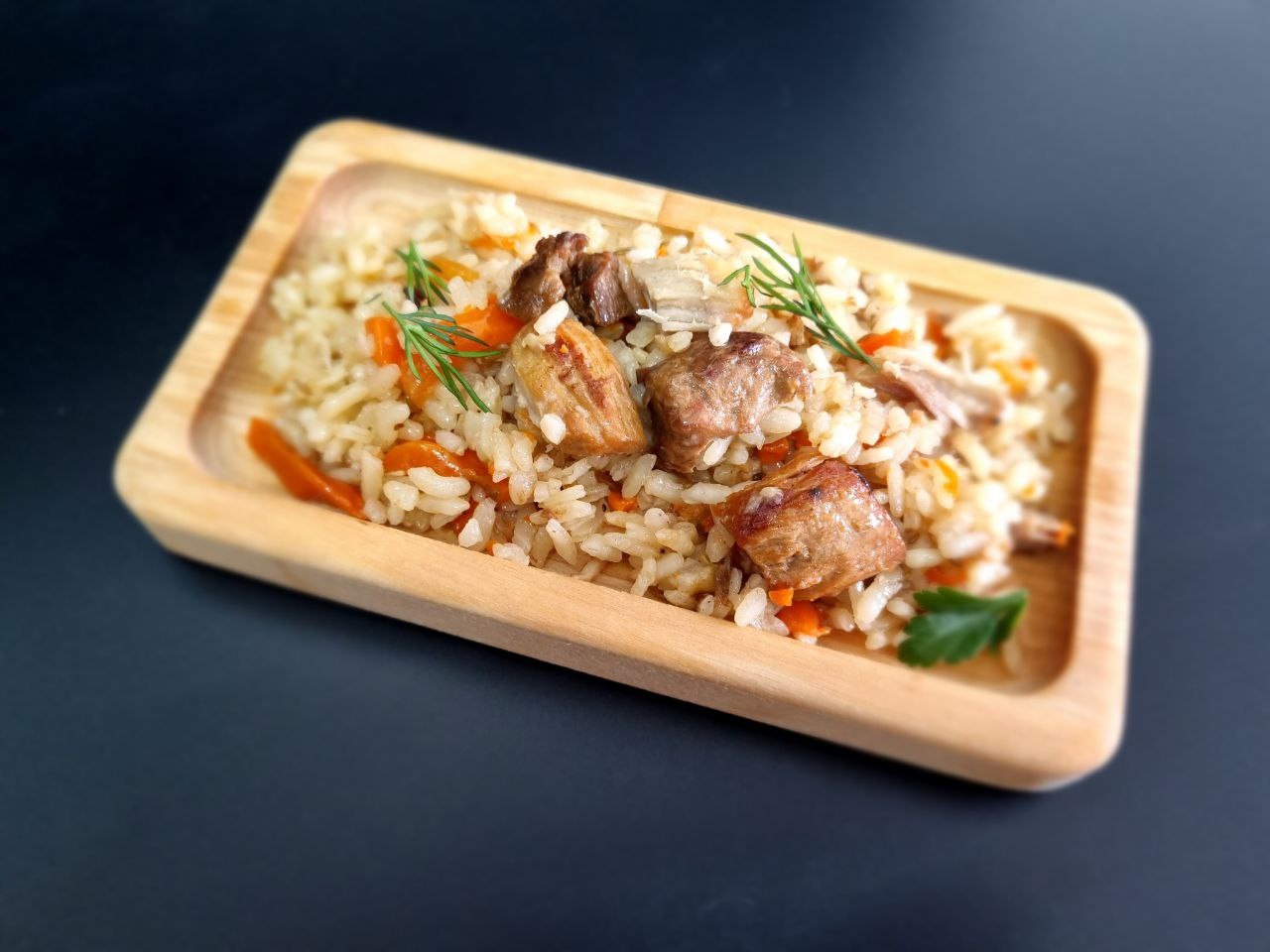 Узбекский плов