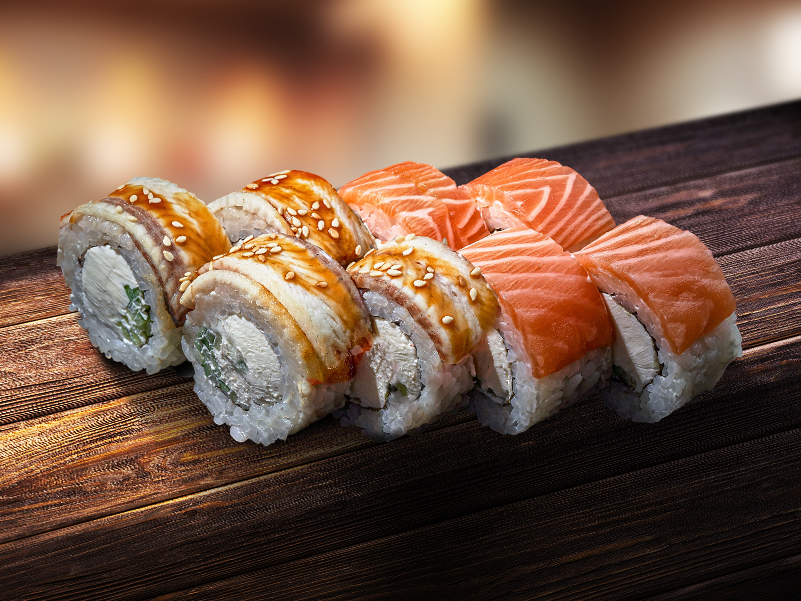 Ассорти из мини филадельфий