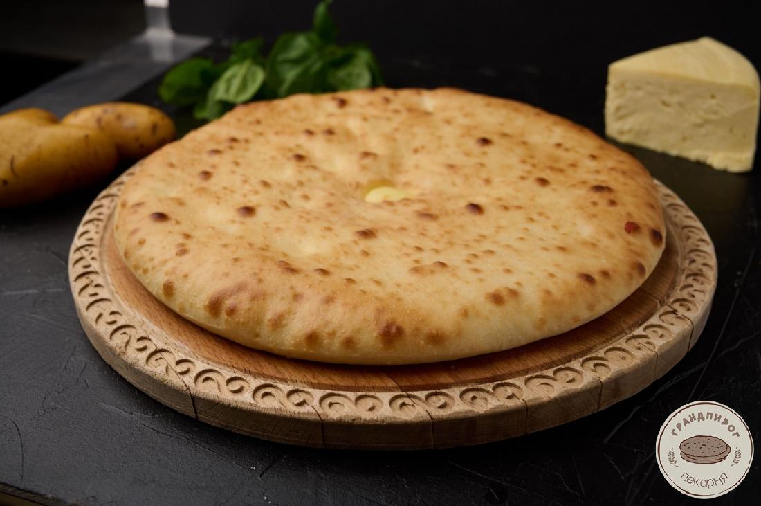Осетинский пирог с картошкой и грибами S