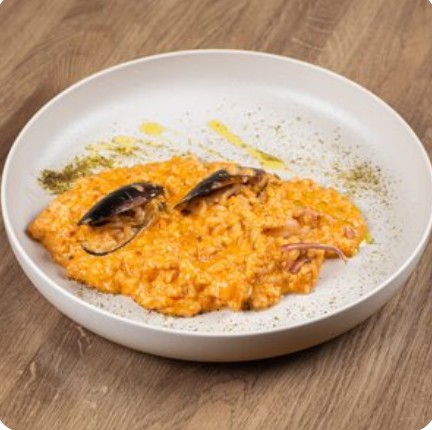 Ризотто с морепродуктами