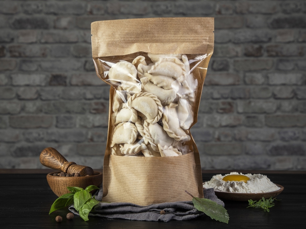 Вареники с вареным картофелем и грибами