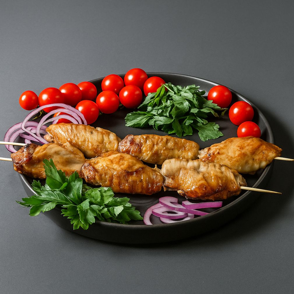 Шашлык из куриных крыльев