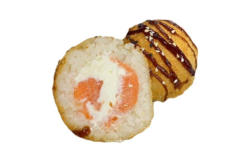 Рисовый шарик с лососем