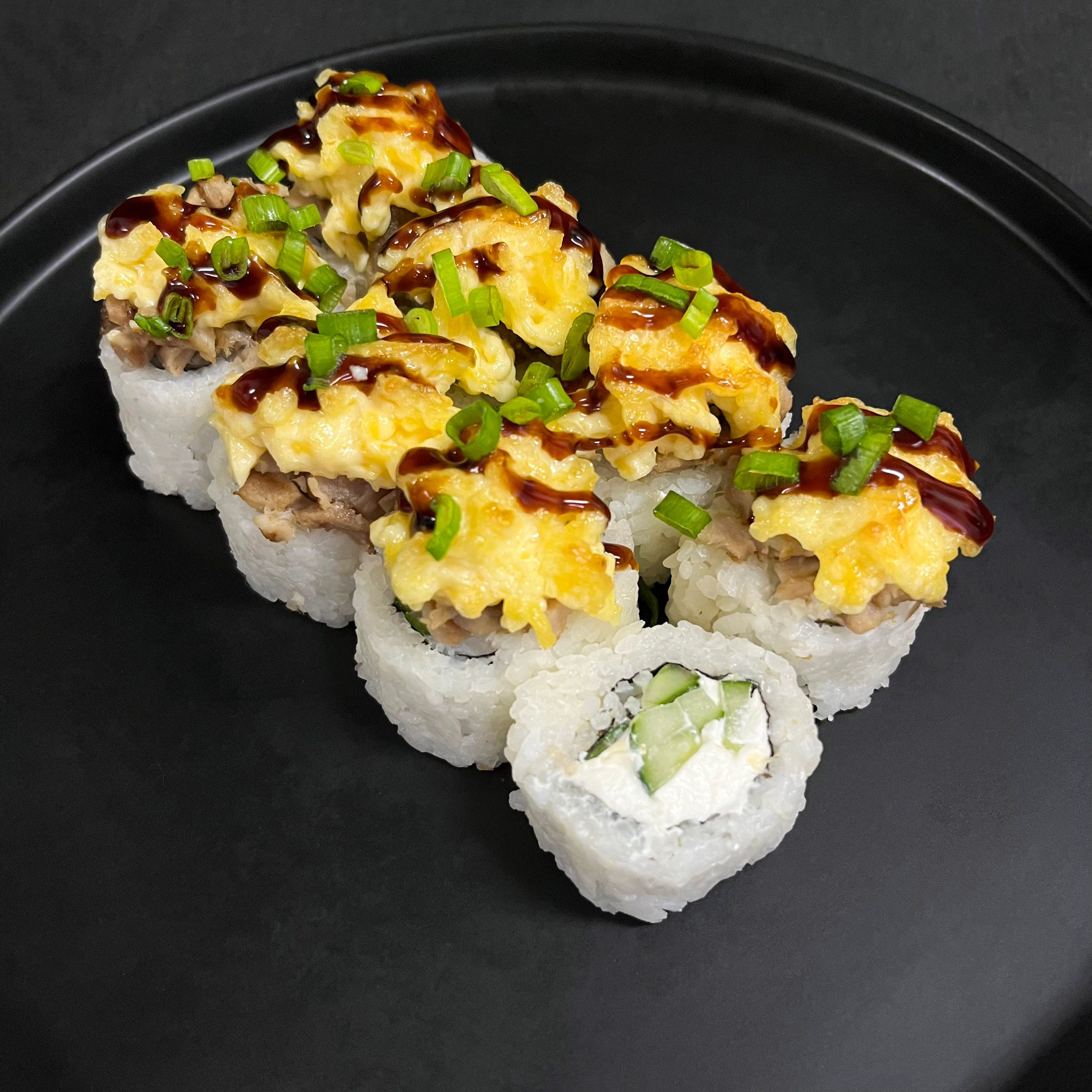 Запечённая Филадельфия с угрём