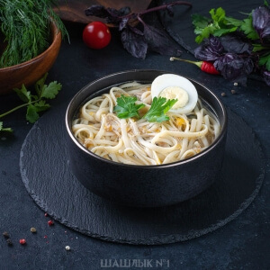 Куриная лапша