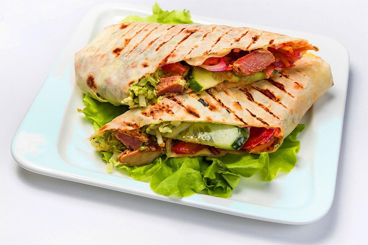 Шаурма со свининой