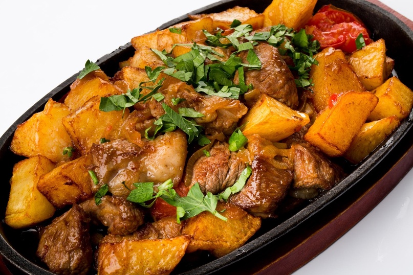 Мясо по- русски из говядины