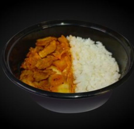 Кимчи со свининой и рисом