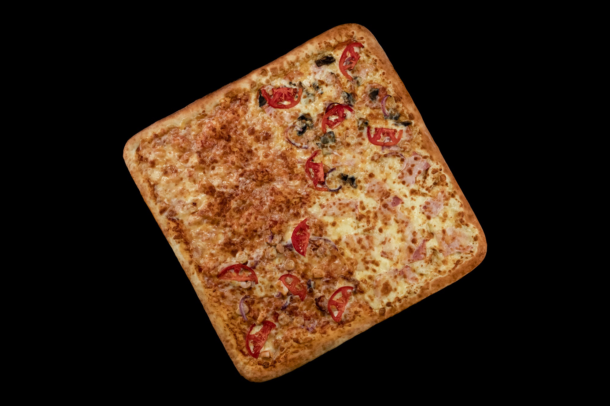 Пицца Фирменная 4 вкуса Квадро 45 см