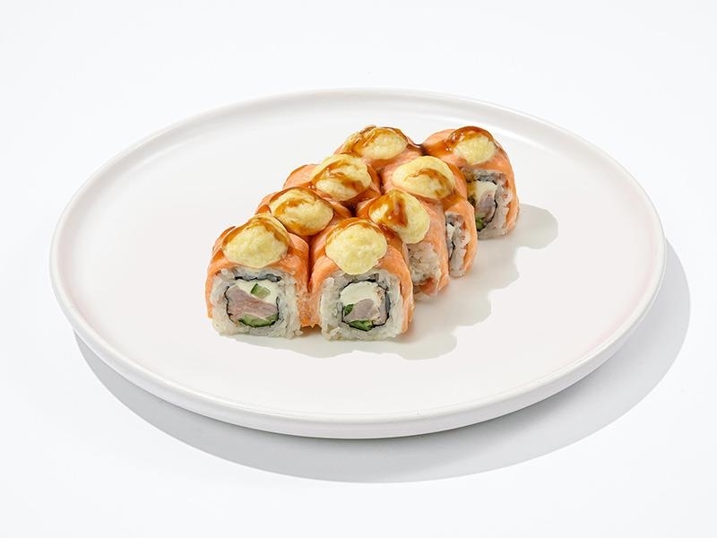 Запеченый ролл Окинава new