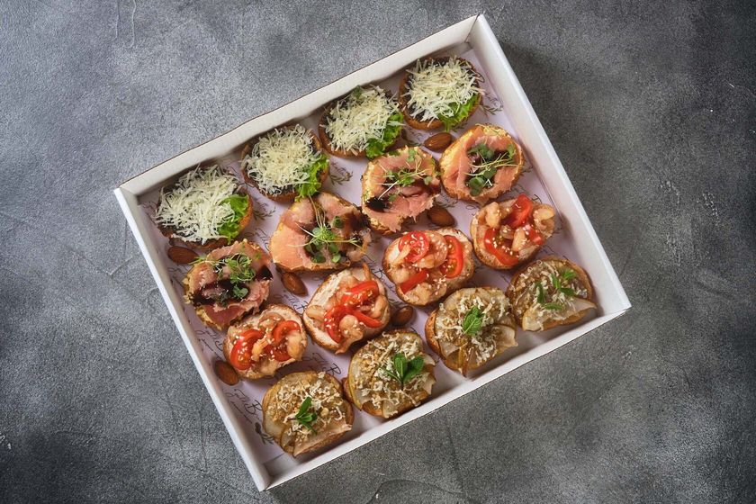 Gusto Коллекция закусок на багете