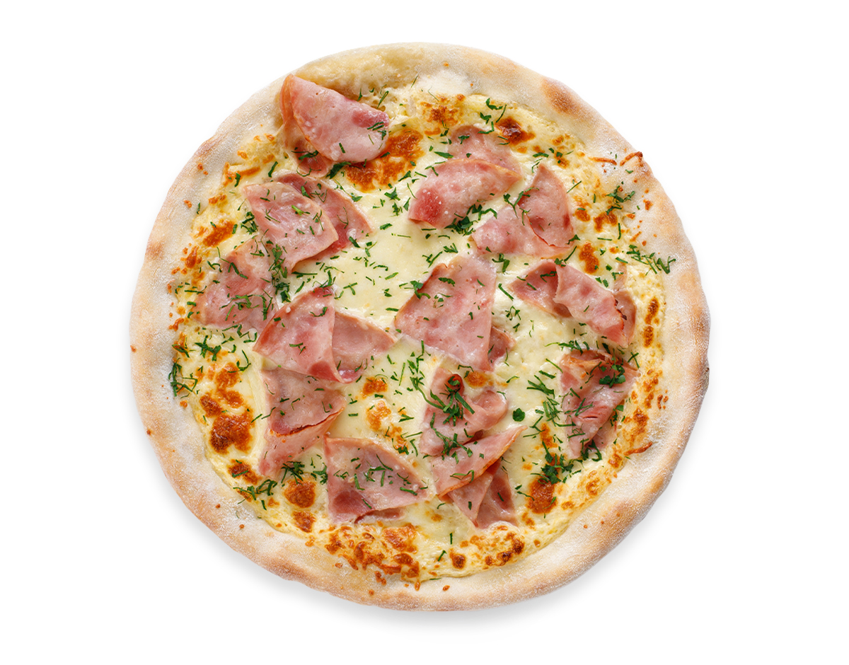 Пицца с ветчиной