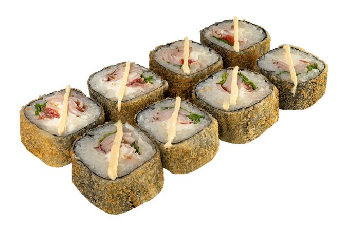 Жареный с беконом