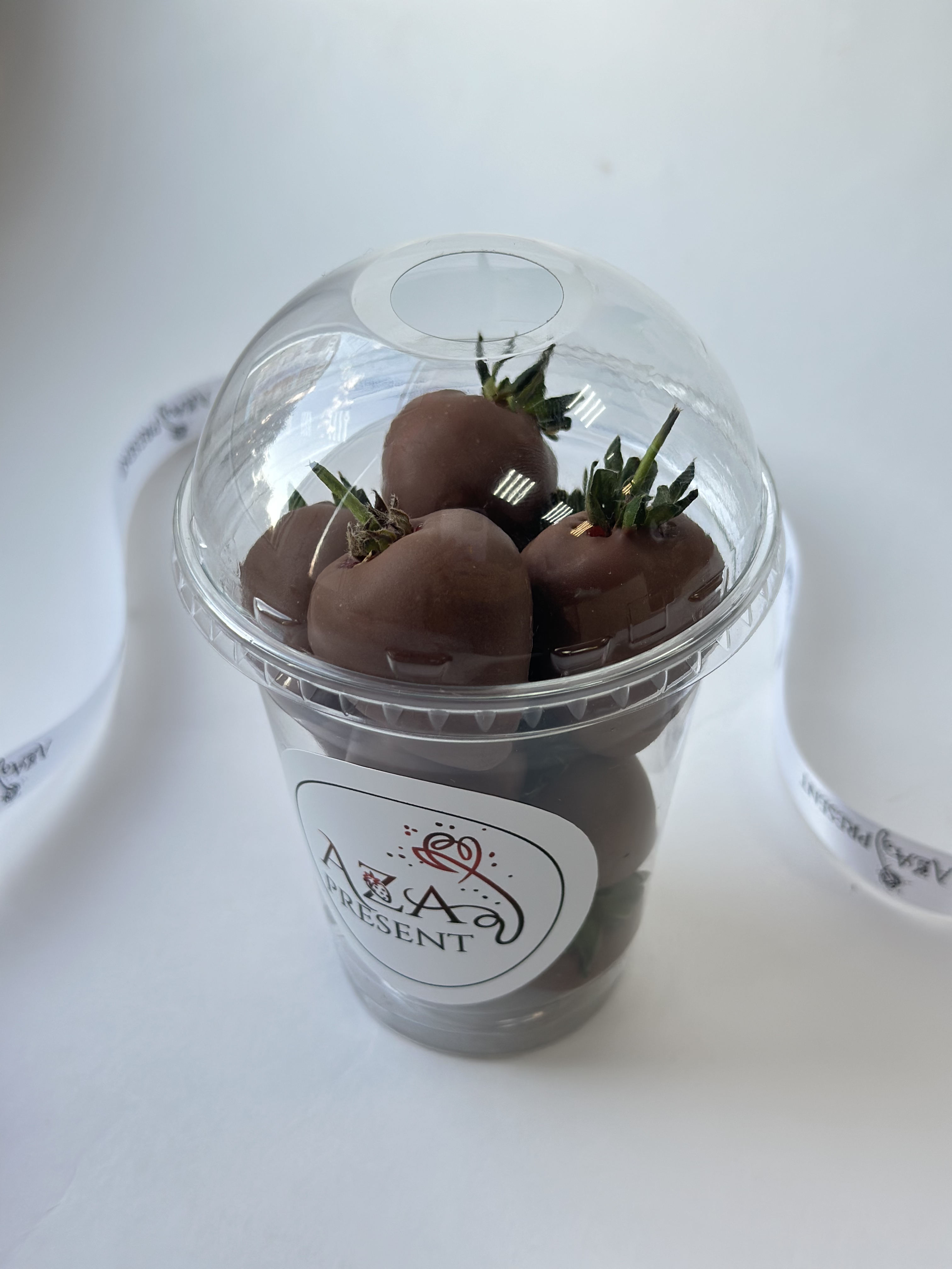 Клубника в шоколаде - Cтаканчик 300ml