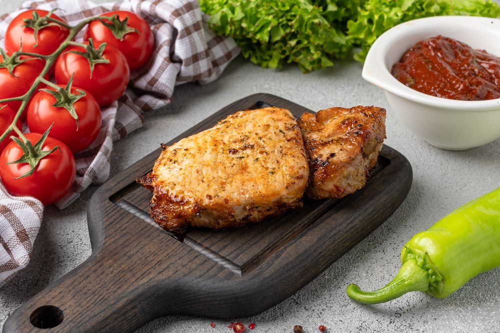 Шашлык из свиной корейки