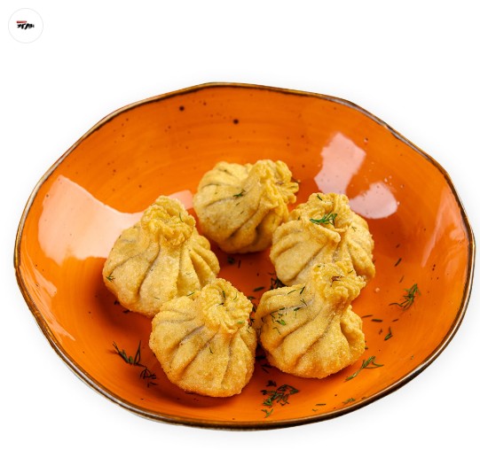 Мини хинкали жареные