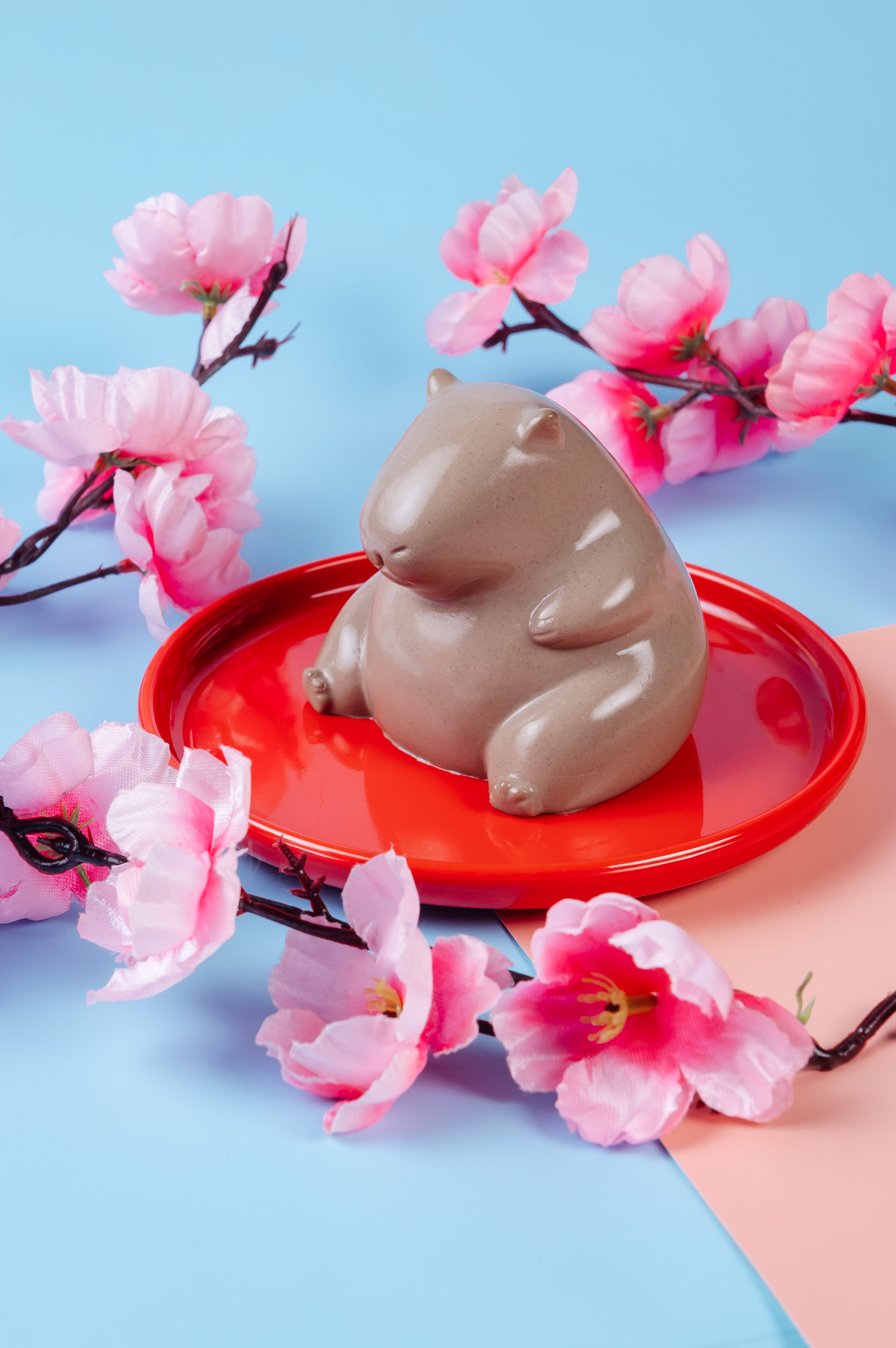 Капибара панна-котта 