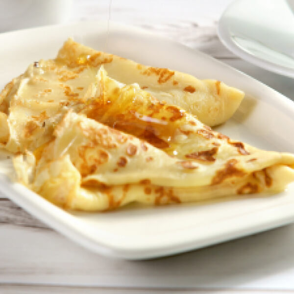 Блинчики со сливочным маслом