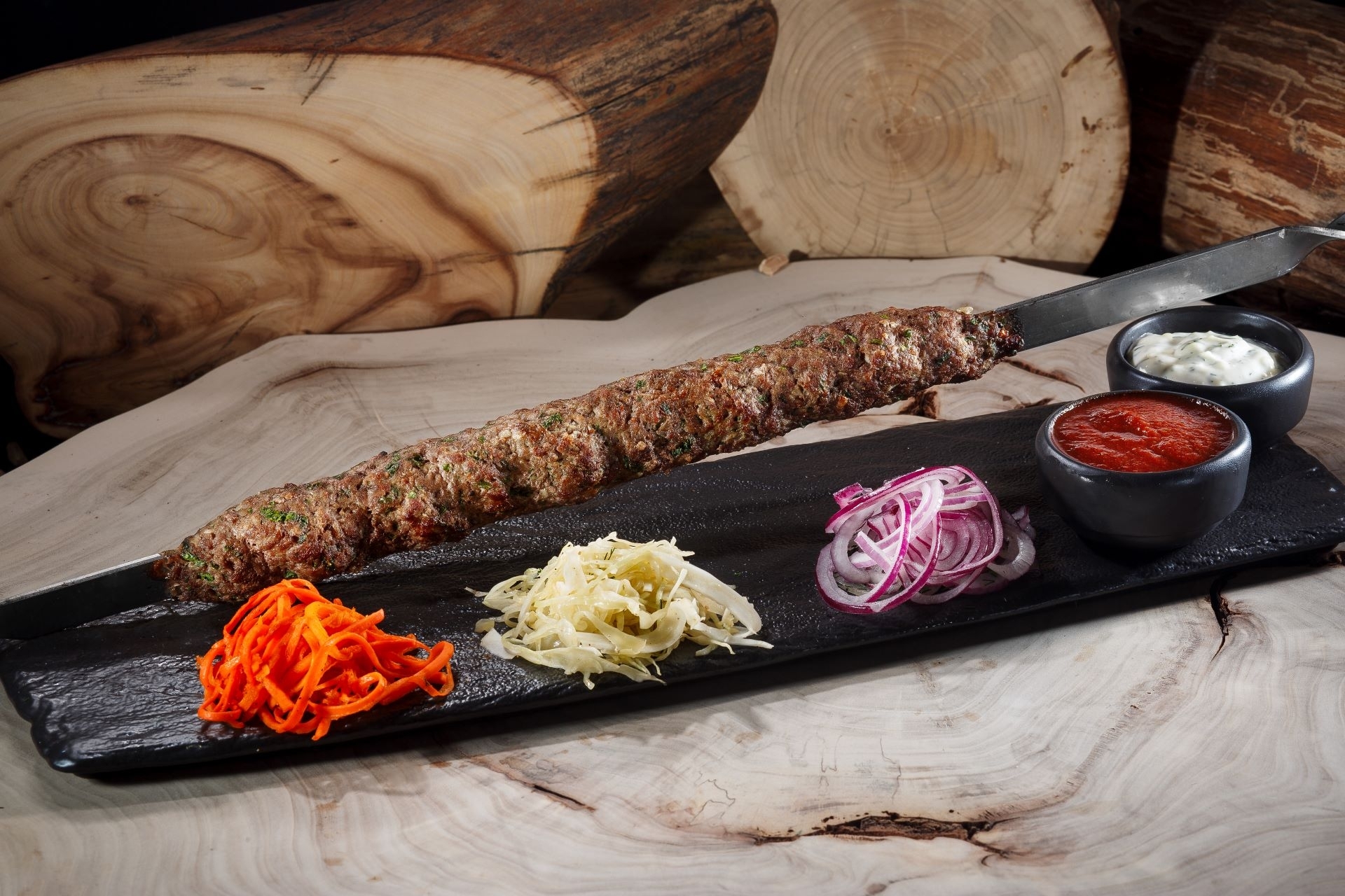 Люля-кебаб из баранины