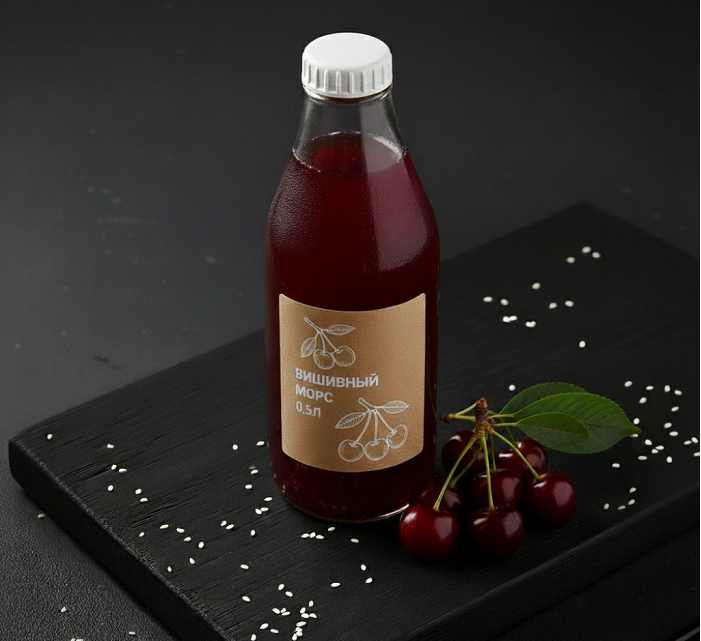 Вишнёвый бархат 0,5 л ЧБ