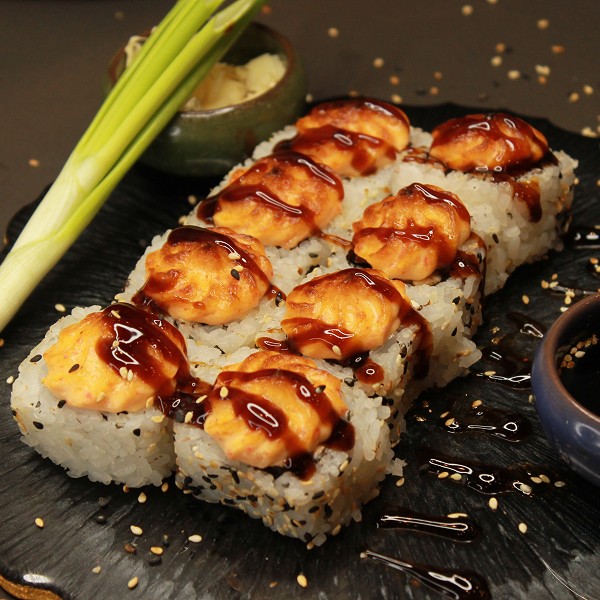 Ролл Запеченный с креветкой