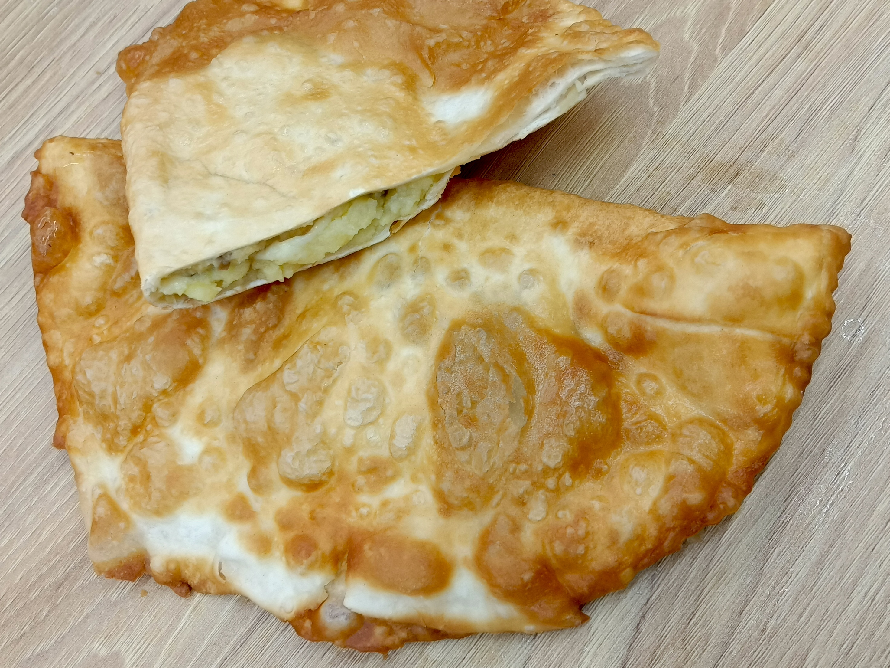 Чебурек картошка сыр