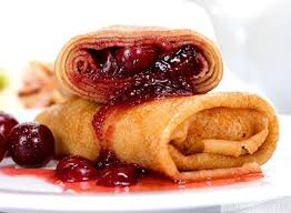 Блины с джемом