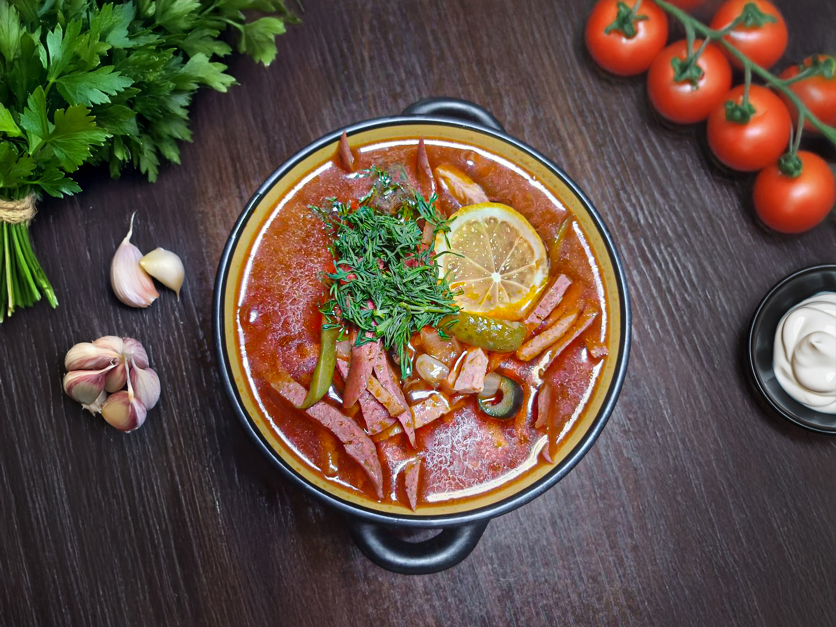 солянка мясная