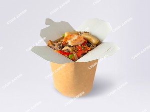 Соба с морепродуктами
