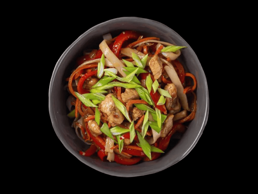 УДОН С КУРИЦЕЙ И ОВОЩАМИ