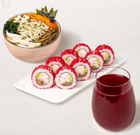 Бизнес-ланч Стандарт M с морсом из черной смородины