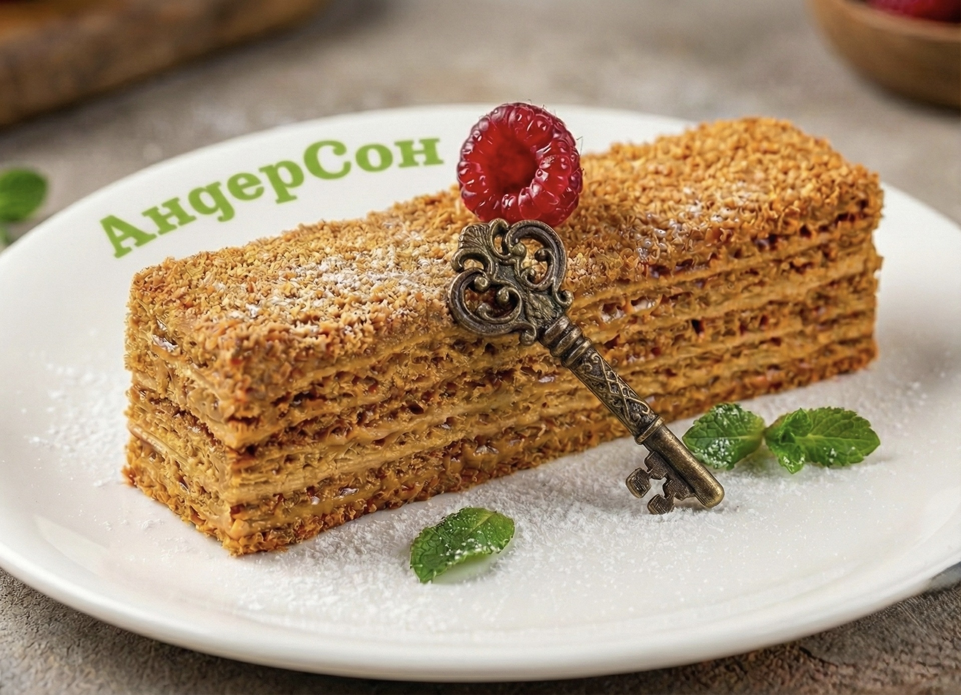 Классический медовый торт