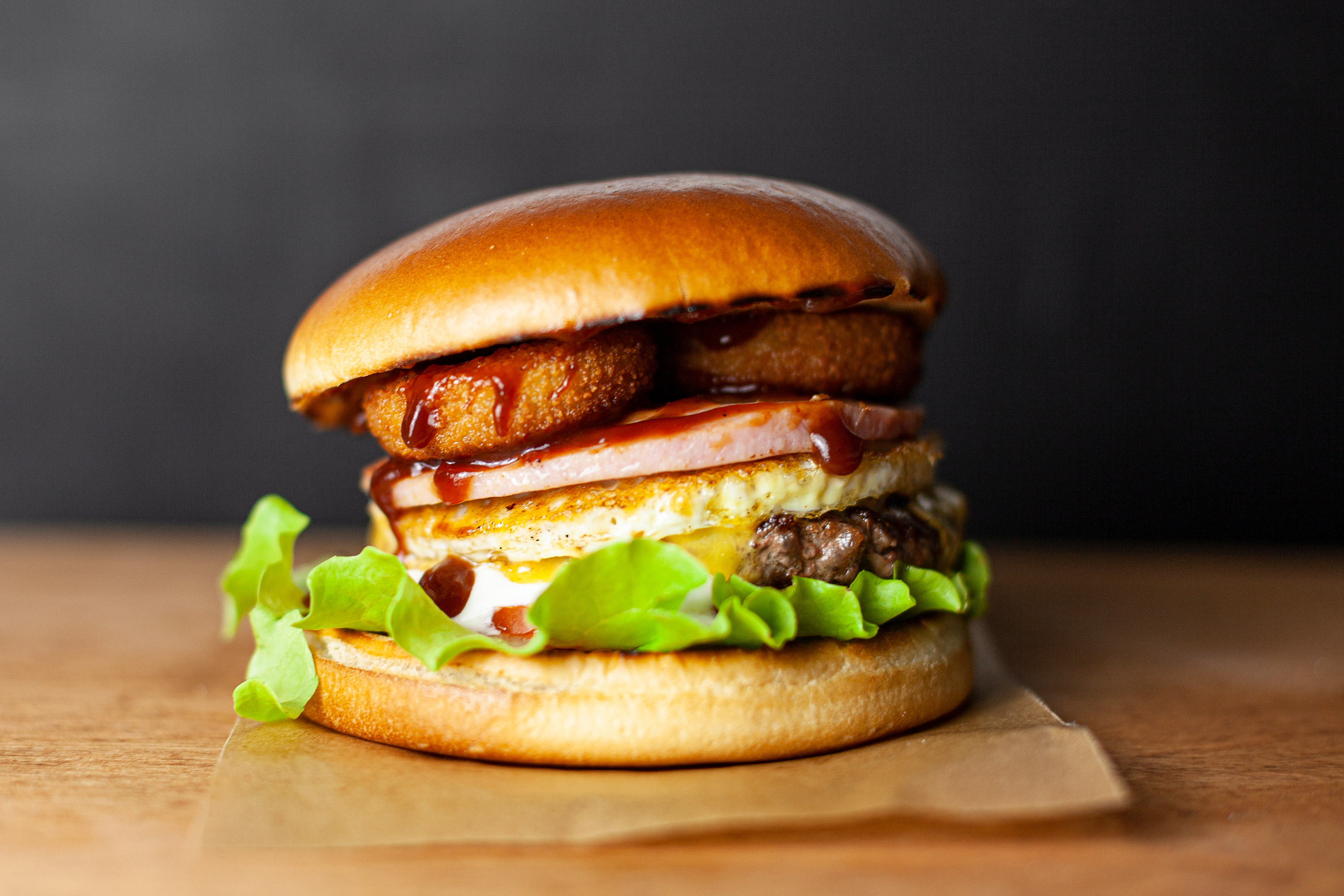 Бургер Ранчо и фри