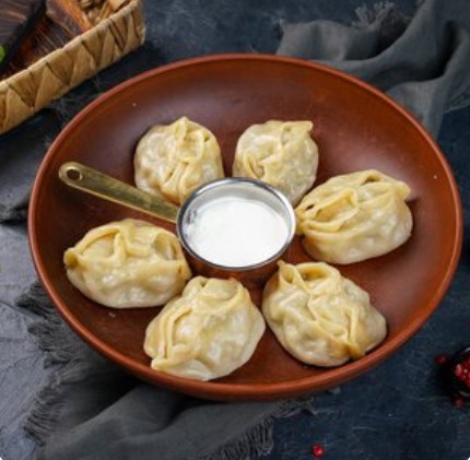 Манты с мясом