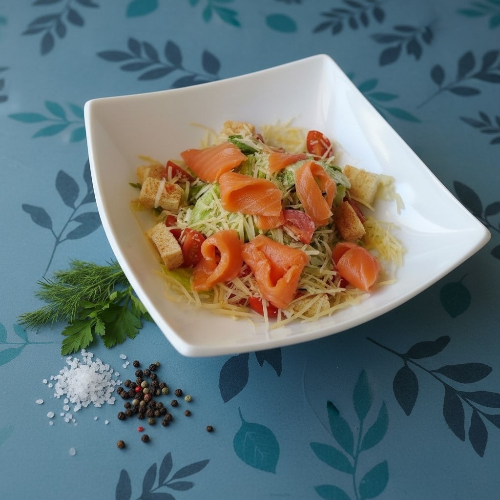 Цезарь с лососем