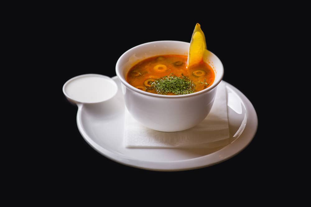 Солянка мясная с говядиной