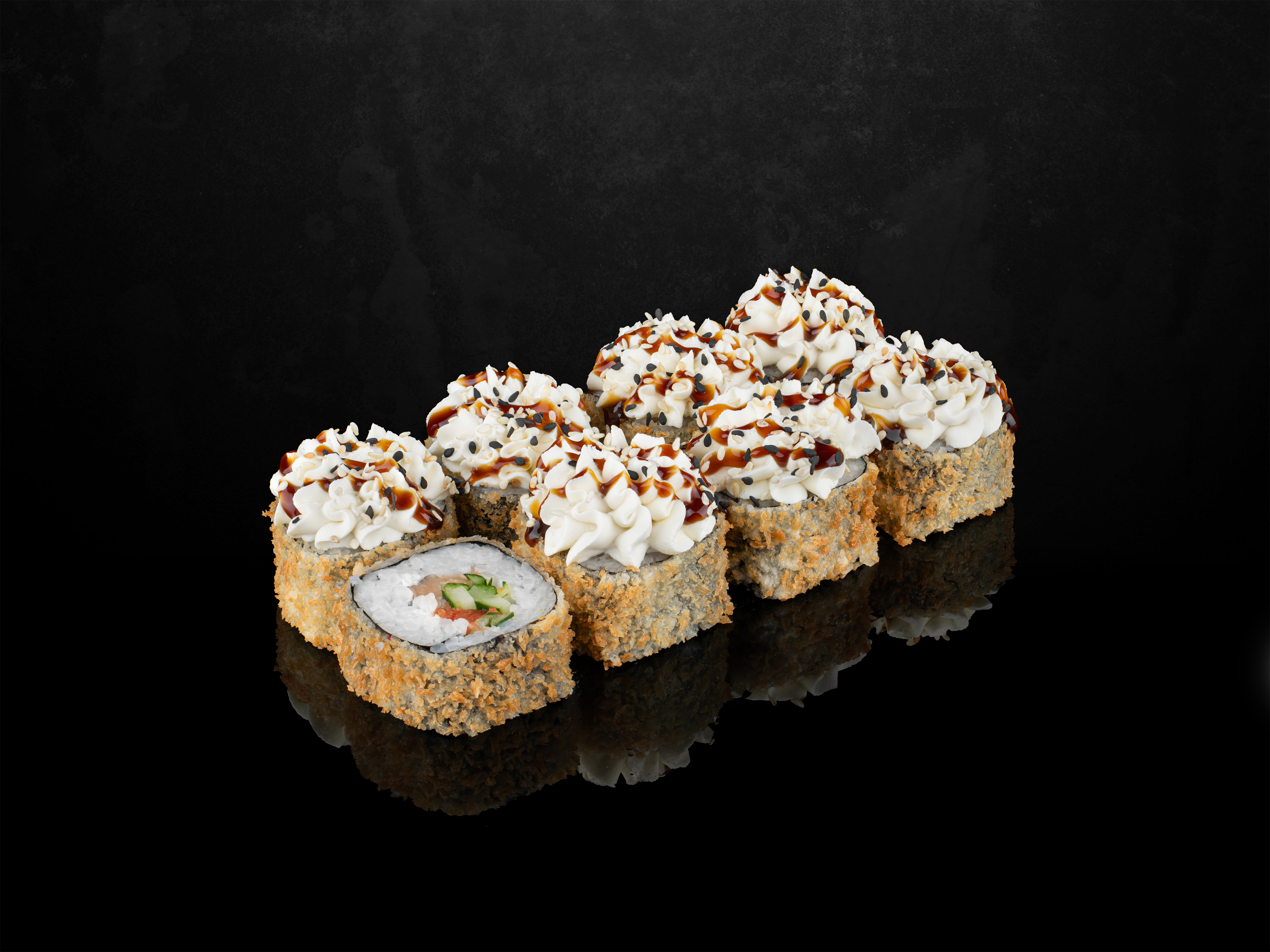 Темпура Лосось Де Люкс