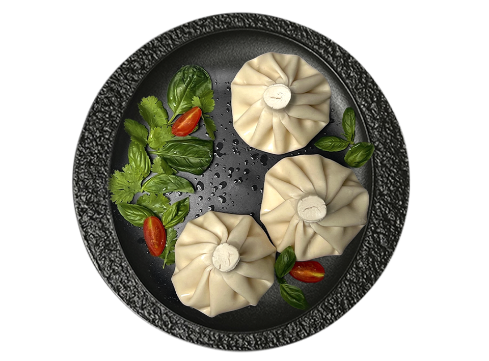Хинкали с мясом 3шт.