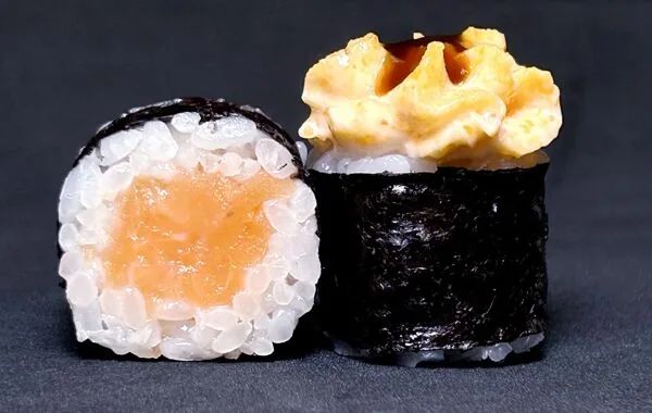 Запеченные маки с лососем