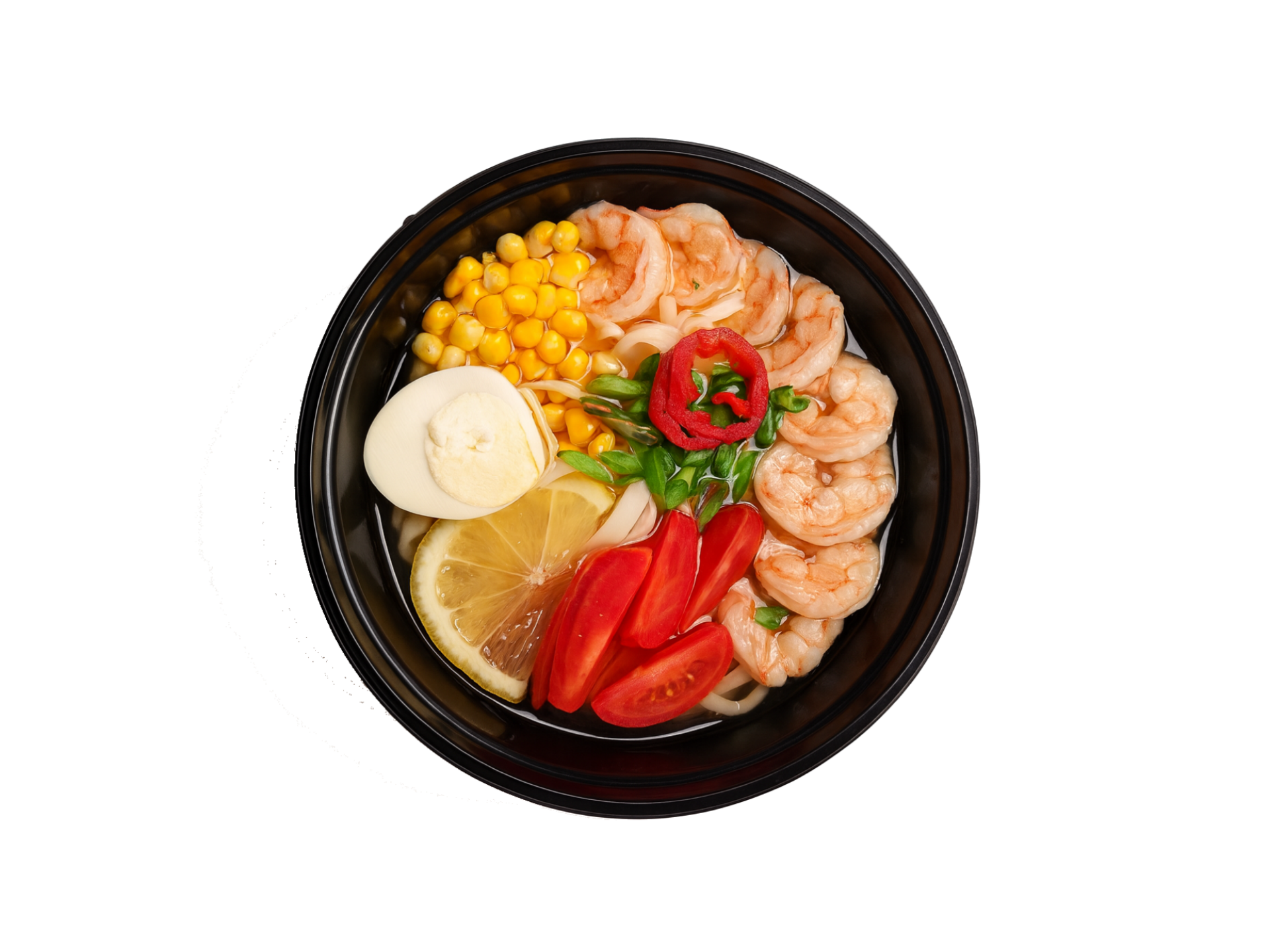 Рамен с креветкой