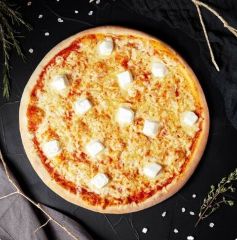 Пицца сырная