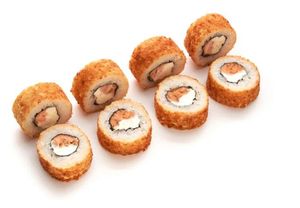 Жареный с лососем терияки 4 шт