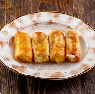 Блинчики с мясом по-грузински